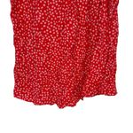Rebecca Taylor Orangey Red Silk Blend Malia V-Neck Top size 2 Short Sleeves Photo 7