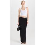 WARDROBE.NYC Layered Tube Skirt in Black Small New Womens Maxi Long Photo 5
