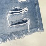 KanCan Size 22W Blue Denim Distressed High Rise Mom Jean Shorts Photo 2