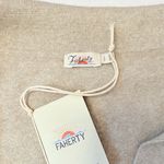 Faherty Jackson Sweater Dress in Oatmeal Heather Cozy Collared Belted Size Large Tan Photo 11