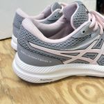 ASICS  Gel-Contend 7 Shoes Gray Pink Sneaker Amplifoam Womans Size 9.5 Wide Photo 3