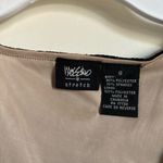 Mossimo Supply Co 🌞Mossimo Black Floral Lace Over Nude Short Sleeve Shirt Blouse #S Photo 1