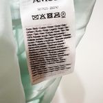 NEW Amur Mimi Pleated Ruffle Backless Halterneck Mini Dress Miami Sky Mint 4 Photo 2