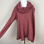 Free People Beach Sweater One Size Cowl Funnel Neck Pullover Cocoon Slouchy LS Photo 3