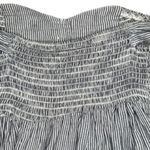 American Eagle  Off Shoulder Pinstripe Mini Dress Small Photo 4