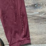 Lululemon  Burgundy High-Waisted Leggings 4 Photo 1