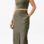 Athleta New 6 Brooklyn Heights Cargo Skirt Moss Size 6 Photo 8