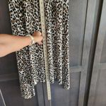 Apt. 9  Skirt Women Small Polyester A Line Asymmetric Shark Bite Brown Leopard NWT Photo 4