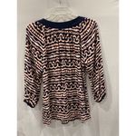 Vineyard Vines Top Women’s Size Small Silk Shirt Fish Print Blouse Photo 5