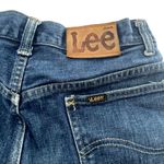 Lee Vintage  Women’s Size 30 Frayed Hem Cutoff Long Jean Shorts 100% Cotton Denim Photo 3