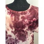 J for Justify Plus size 2X Tie Die Tee Shirt Dress Soft short sleeves Swing Photo 4