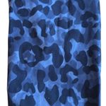 Sunzel Leggings Medium Blue Leopard Print Photo 3