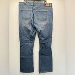 Levi's Levi’s Stretch Low Rise Boot Cut Classic 5 Pocket Blue Denim Jeans Size 14L Photo 2