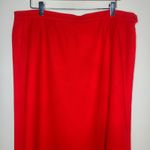 Pendleton Vintage  Red Suit Set Women's 100%‎ Wool Skirt Blazer 80s USA Photo 6