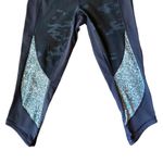 Lululemon Wunder Under Crop Blue Camo Pebble Inkwell Leggings size 6 Photo 2