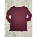 EST. 1976 xl Womans long sleeve Shirt In Color Deep Purple Photo 2