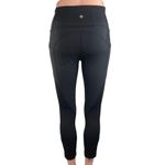 Lululemon  Women's Black High Rise Elastic Waistband Ankle Activewear Leggings 4 Photo 2