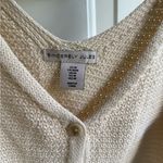 Sincerely Jules Beige Knit Button Photo 2