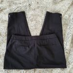 Rafaella  Curvy Laced Grommet Detail Capri Pants Black Size 12 Petite Photo 6