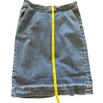 Gap  women's size 26 midi denim skirt Photo 3