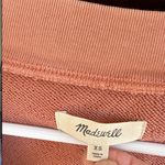 Madewell EUC  Cotton Cardigan Sweatshirt
Burnished Blush Size XS Retail $69.50 Photo 3