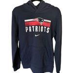 Nike NWT NFL Team Apparel NE Patriots Fleece Pullover Hoodie Womens Large Photo 0