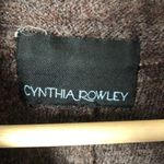 Cynthia Rowley Wool Brown Belted Jacket Photo 1