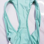 l*space By Monica Wise Teal Bikini Bottom Size Large Lined Bow Back Detail Photo 4