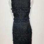 J. McLaughlin Noreen Tiered Black Lace Dress Size 2 NWT Photo 7