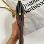Vivienne Westwood NWOT Authentic black in tiger chain purse/wallet Photo 2