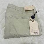 NYDJ NWT Crop Cuff Jeans Lift Tuck Technology Beige Stretch Denim Womens Size 18 Photo 2