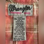 Wrangler Vintage  Pink and Brown Plaid Shirt Photo 1