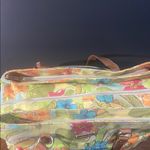Jamaican Bay Floral Canvas WeekenderBag Orange Photo 5