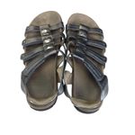Taos Cleopatra Pewter Silver Studded Leather Gladiator Sandals US 8 EUR 39 Photo 4