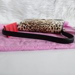 Gucci  Leopard Face Animal Print Calf Hair 90s Style Black Leather Shoulder Bag Photo 5