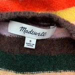 Madewell  Wrap-Front Pullover Sweater in Stripe‎ Photo 11