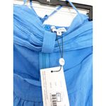 NWT SNDYS X Revolve Boat Linen Romper Size Medium Blue Cut Out Lightweight Photo 5