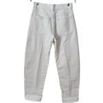 Madewell NWT  The Ballon Jeans Size 26 Tile White Wide Leg Denim Photo 4