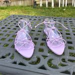 Vince  Kenna‎ Ankle Tie Strappy Sandals in Violetta 8.5 Photo 3