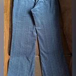 Tribal Stretch Extensible Sued Gray Wide Leg Pants W Pockets SZ 12 Photo 2