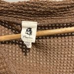 Flawless Cozy Brown Knit Sweater Photo 4