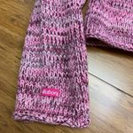 Billabong Knit Sweater Womens Size Large Pink Purple Mock Neck Wool Blend Y2K Photo 3