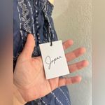 Japna  Wide Leg Romper Floral Wide Leg Strapless Smocked Jumpsuit Women's XS NWT Photo 4