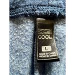 32 Degrees Heat 32 Degrees Cool Heathered Blue Fleece Short Women's Large Photo 2