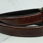 Fossil Vintage  Womens Brown Genuine Leather Belt Silver Buckle ✨ Photo 2