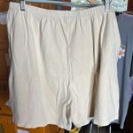Lands End Sport Knit 100% Cotton Elastic Waist Pull On Shorts Tan Size 1X Photo 6