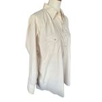 Vintage Ely Cattleman Men’s Cream Long Sleeves Western Tops Pearly Snaps Size 33 Photo 2