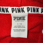 PINK - Victoria's Secret Victoria’s Secret PINK Jacket Women’s Size Large Red/Black/White Photo 7