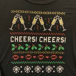 Fifth Sun Semi Sheer Holiday Short Sleeve T-Shirt Photo 8