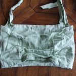 With Jean  Lucille green halter top M Photo 2